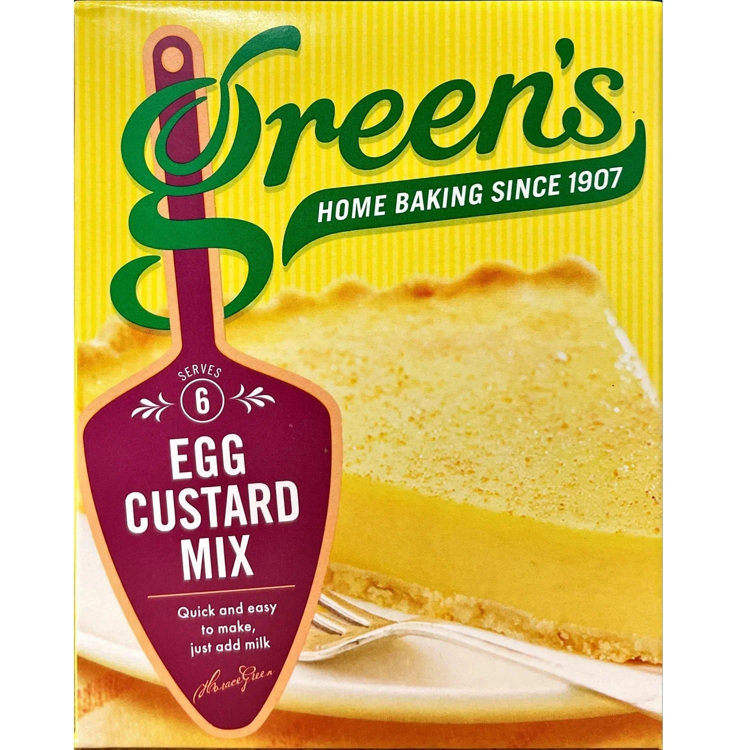 Green's Egg Custard Mix 54g – British Food Supplies