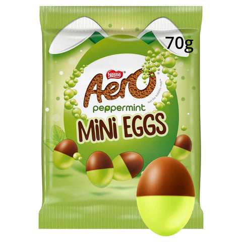 Nestle Aero Peppermint Mini Eggs Chocolate 70g