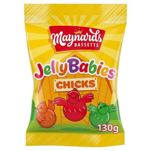 Maynards Bassetts Jelly Babies Chicks Chocolate 130g