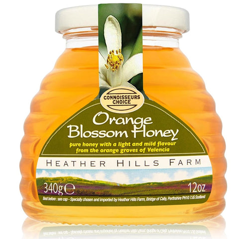 Heather Hills Orange Blossom Honey 12Oz