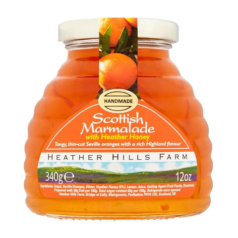 Heather Hills Scottish Marmalade with Heather Honey 12oz