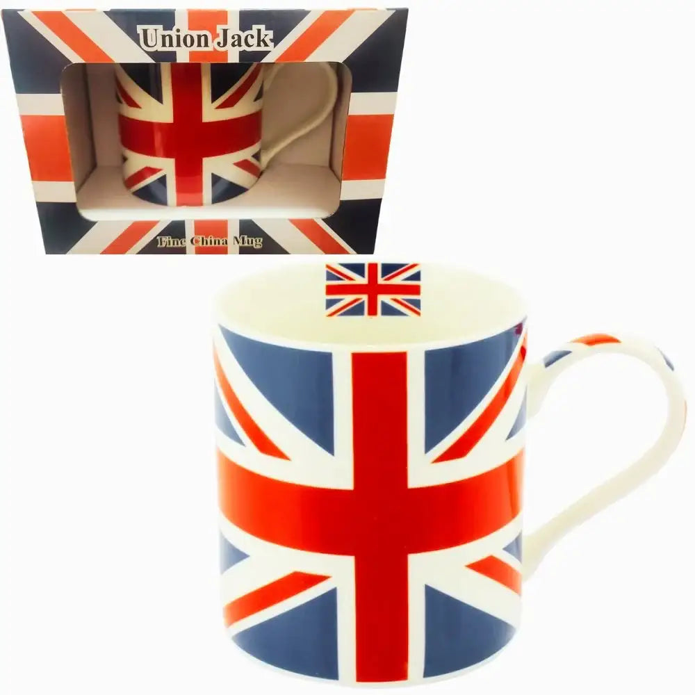 Lesser & Pavey Union Jack Mug - Fine China And Boxed