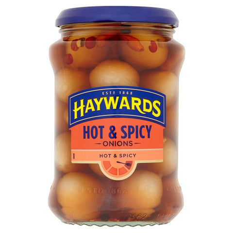 Haywards Hot & Spicy Pickled Onions 400g