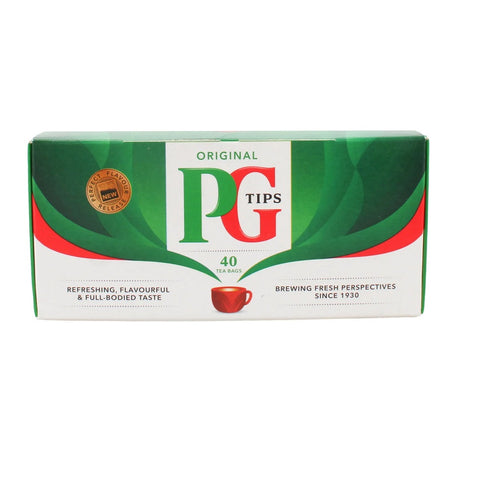 PG Tips 40-count (non-pyramid teabags) 116g