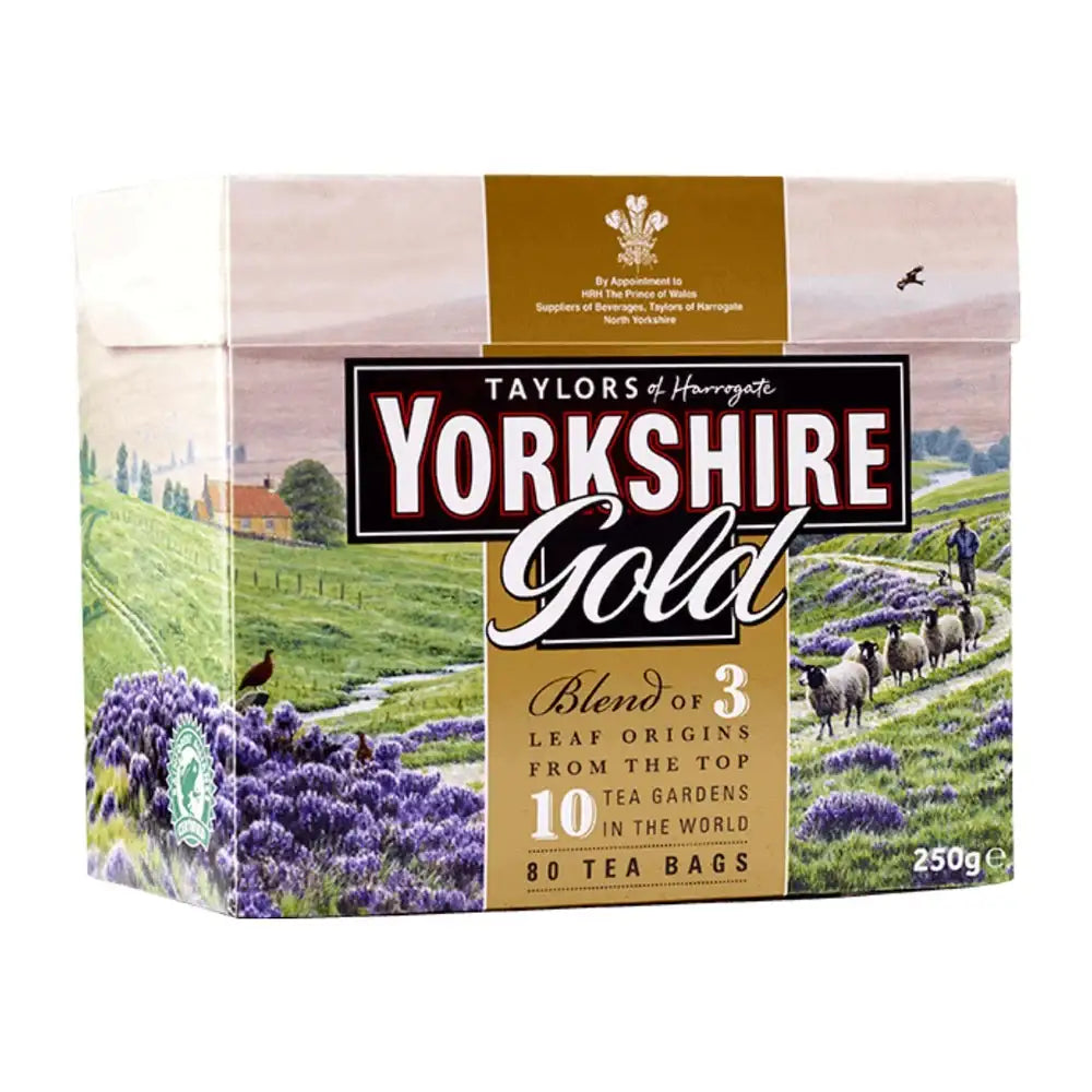 Yorkshire Gold Tea Bags - Rich Flavor, 80 Count - Yorkshire Tea