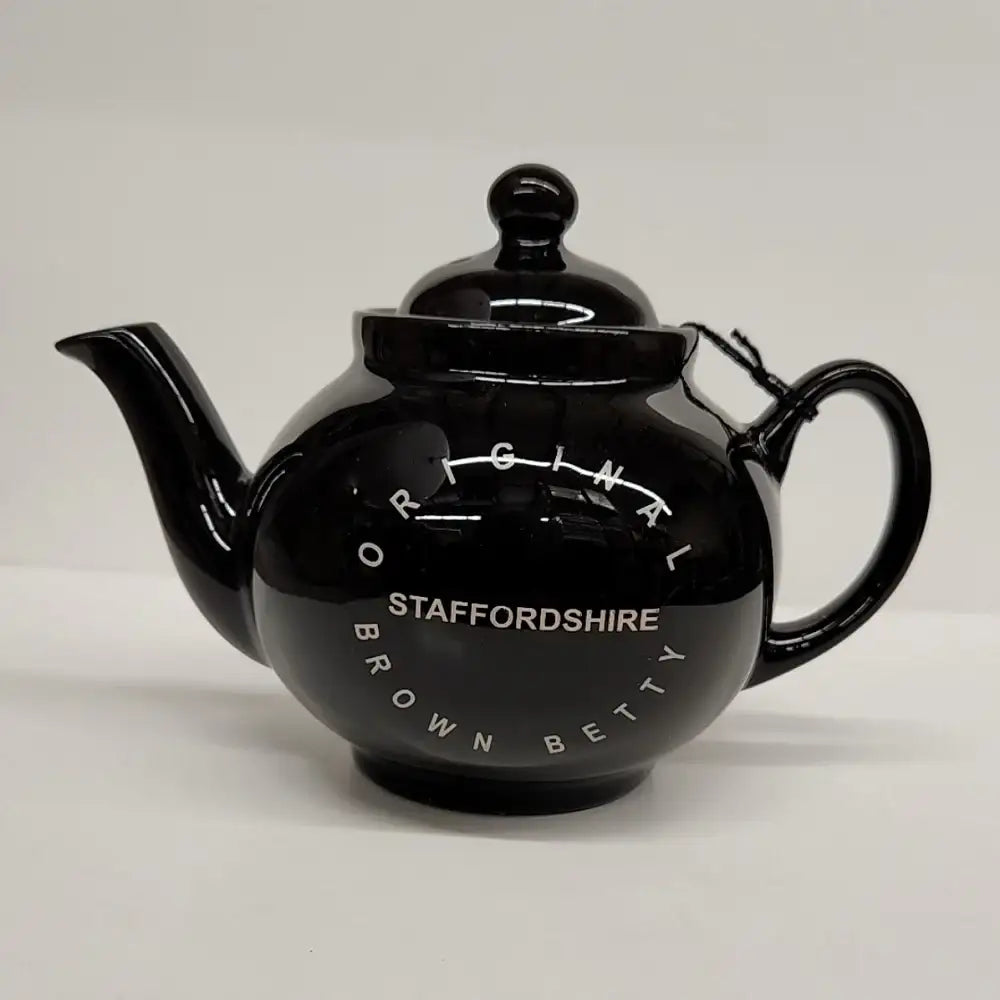 Brown Betty Teapot - Engraved Logo Design | Cauldon Ceramics