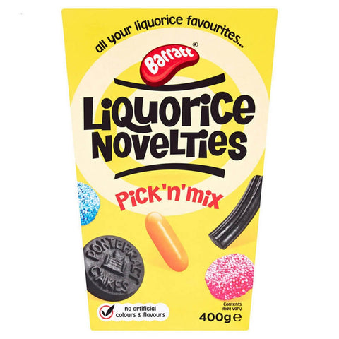 Barratt Liquorice Novelties Pick 'n'mix Sweets 400g