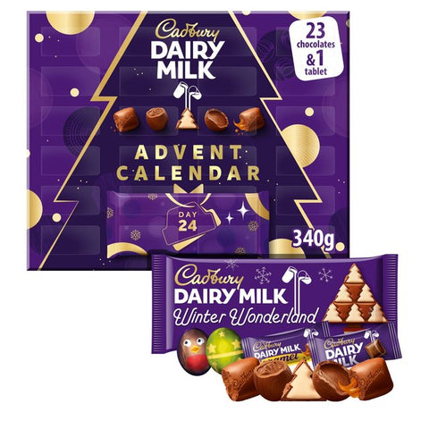 Cadbury Dairy Milk Adult Advent Calendar 340g