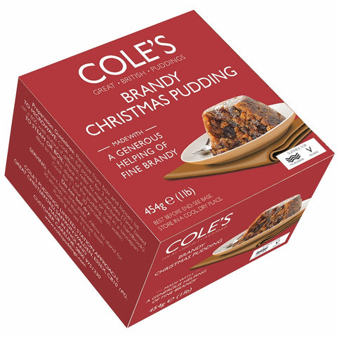 Coles Brandy Christmas Pudding 454g