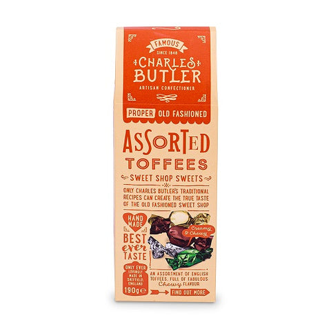 Charles Butler Assorted Toffee 190g