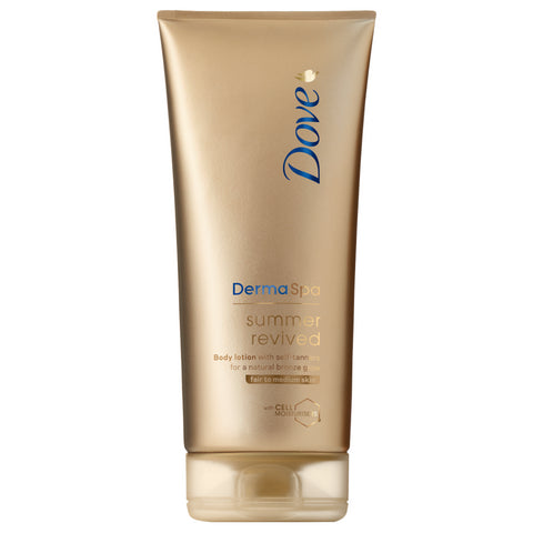 Dove Derma Spa Summer Revived Fair To Medium Skin Body Lotion 200ml