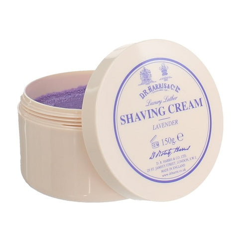 D.R.Harris & Co Lavender Luxury Lather Shaving Cream Bowl 150g