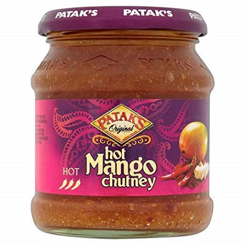 Patak'S Hot Mango Chutney 12 Oz