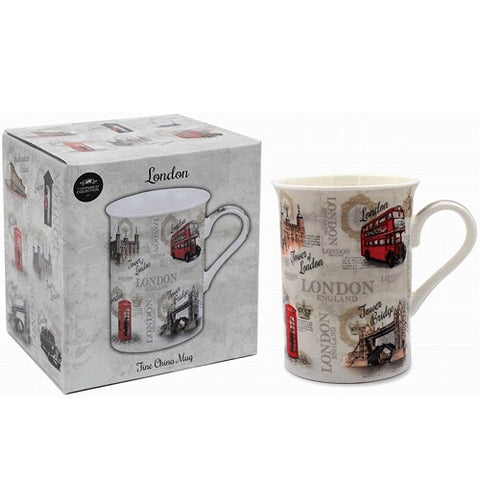 Lesser & Pavey London Souvenir Vintage Fine China Coffee latte Tea Mug