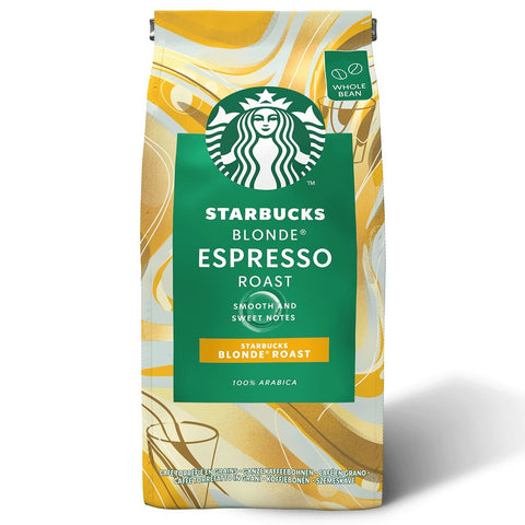 Starbucks Blonde Espresso Roast Whole Bean Coffee 200g