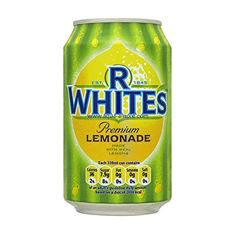 R Whites Lemonade Soft Drink Can 330ml