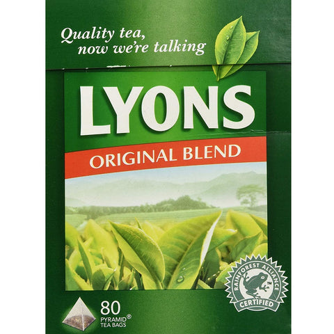 Lyons Original Irish Tea. 80 Bags