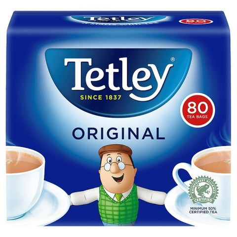 Tetley Original Tea, 80 Count