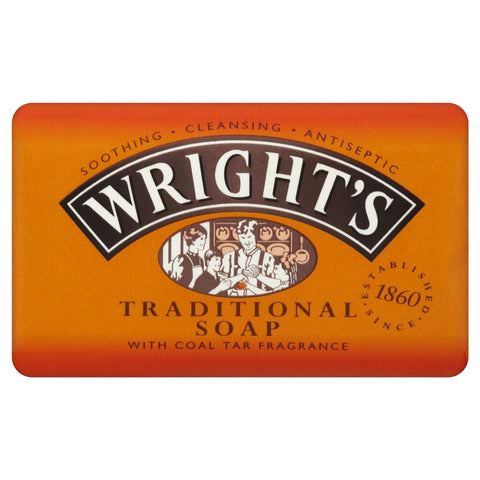 Wrights Traditional Coal Tar Soap 125g