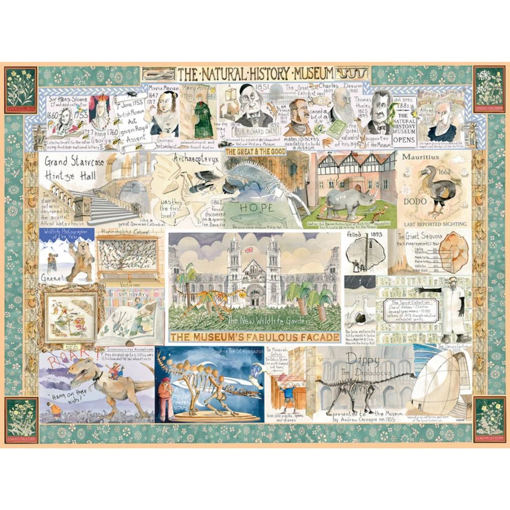 Natural History Museum 1000pc Jigsaw Puzzles