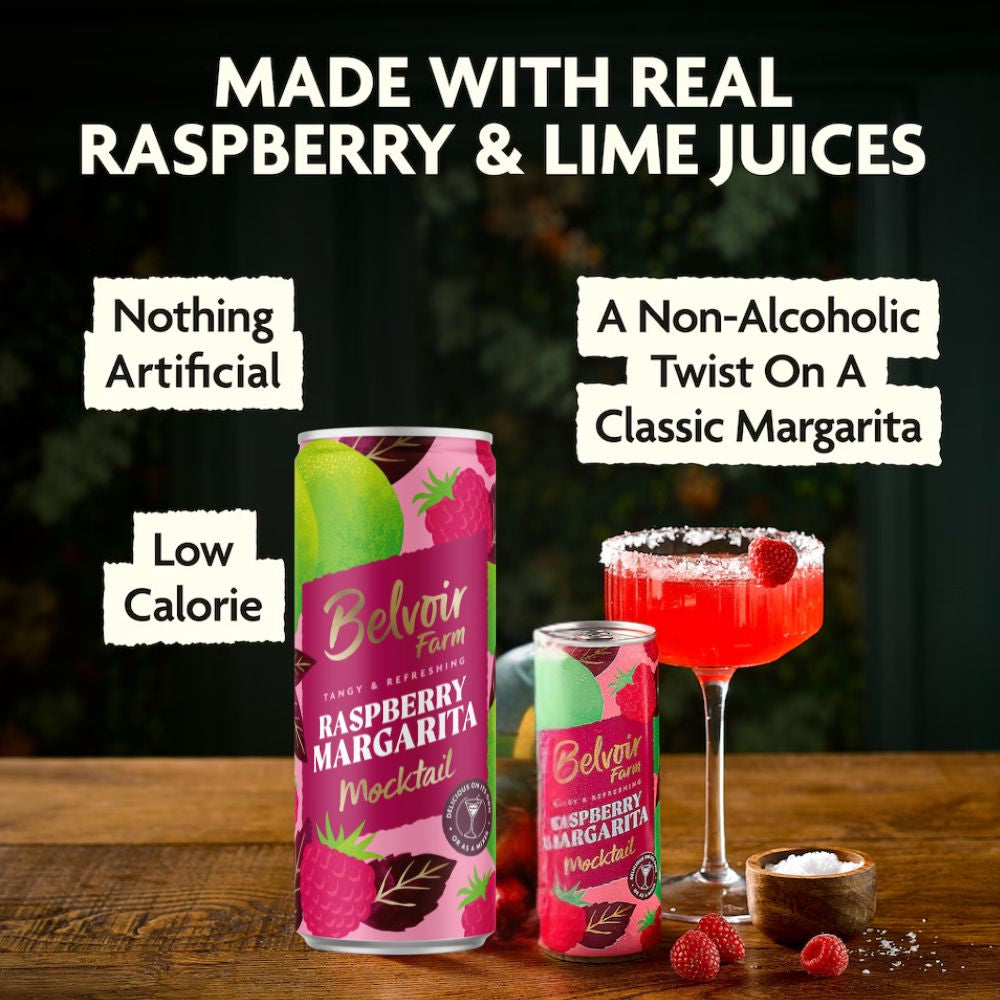 Belvoir Raspberry Margarita Can 250ml