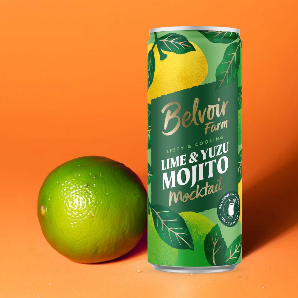 Belvoir Lime & Yuzu Mojito Can 250ml