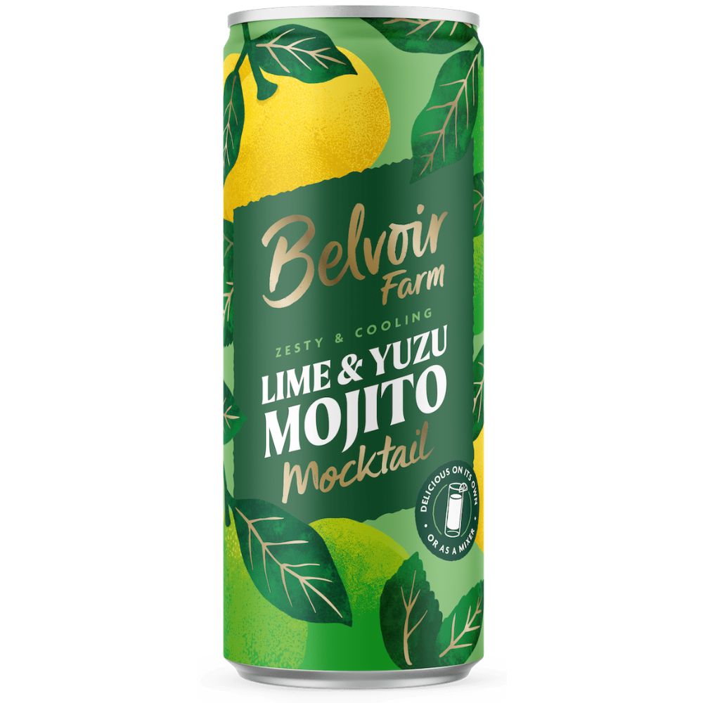 Belvoir Lime & Yuzu Mojito Can 250ml