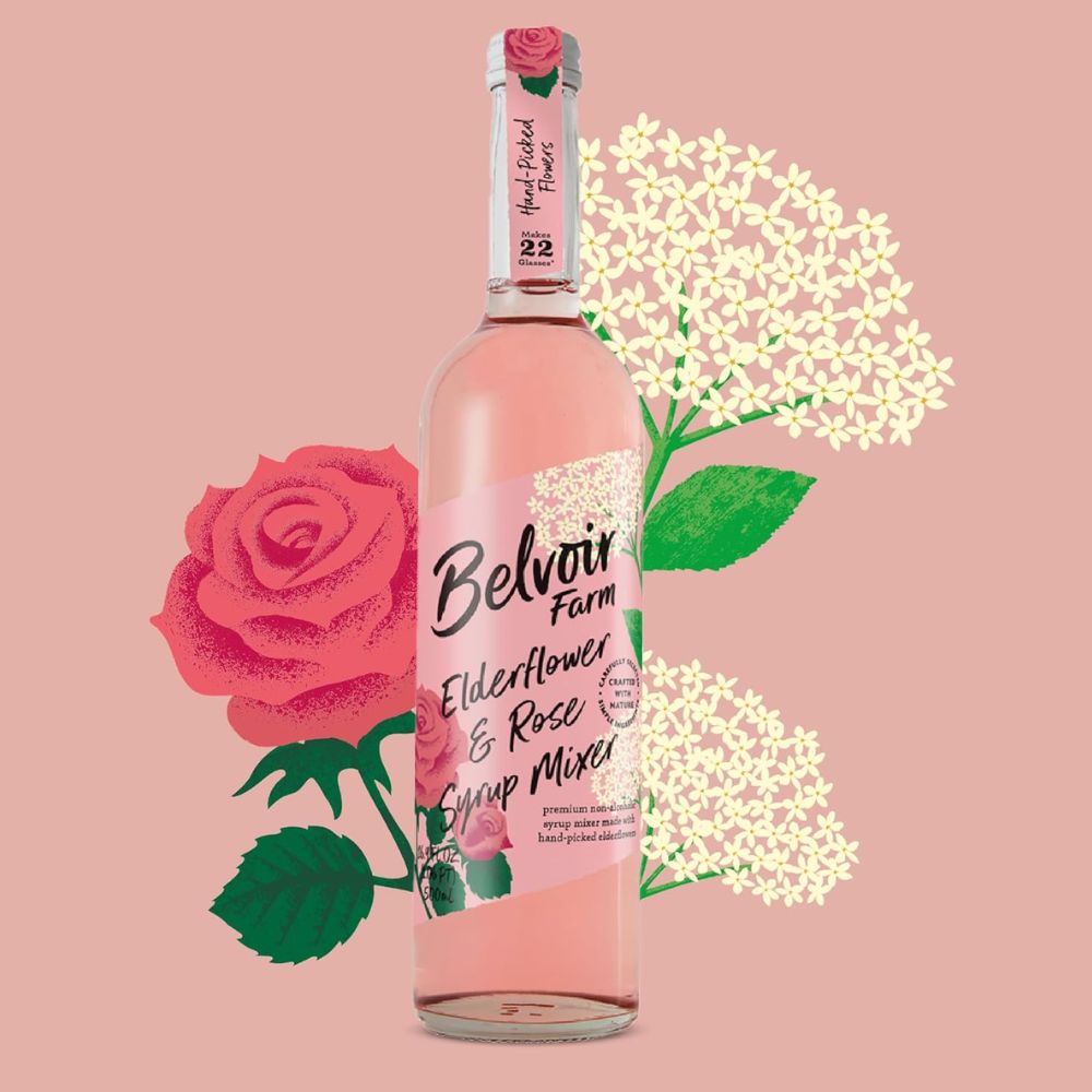 Belvoir Elderflower & Rose Cordial 275ml