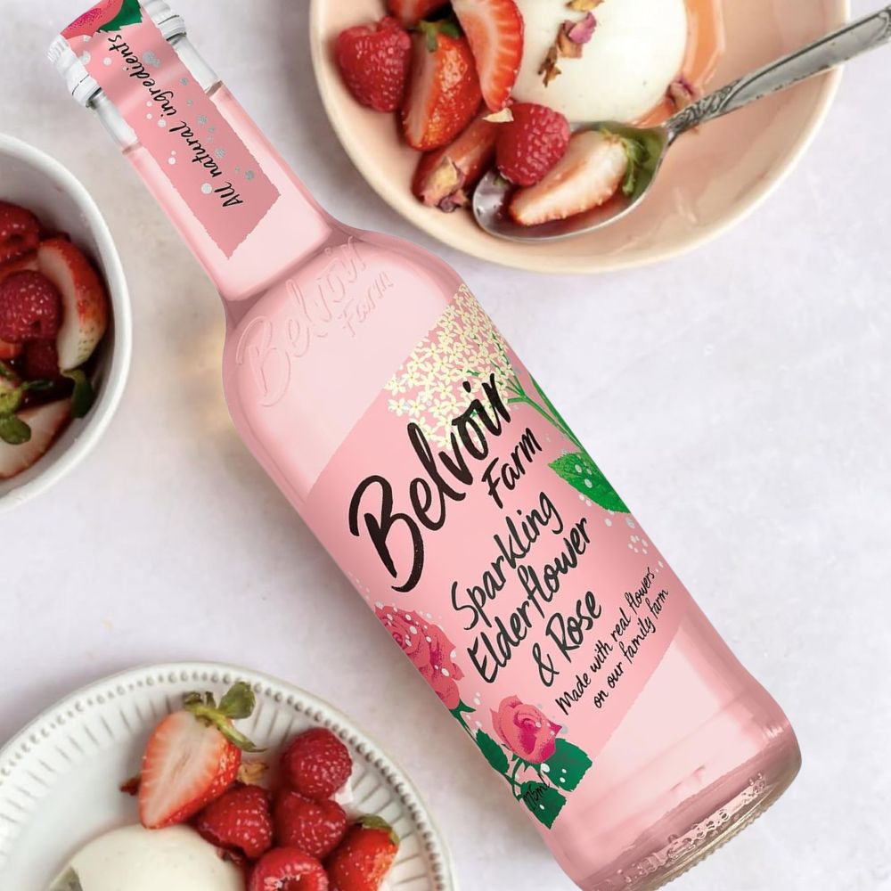 Belvoir Sparkling Elderflower & Rose 275ml