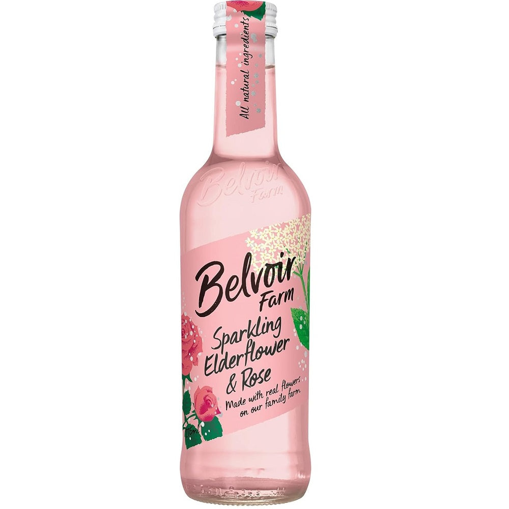 Belvoir Sparkling Elderflower & Rose 275ml