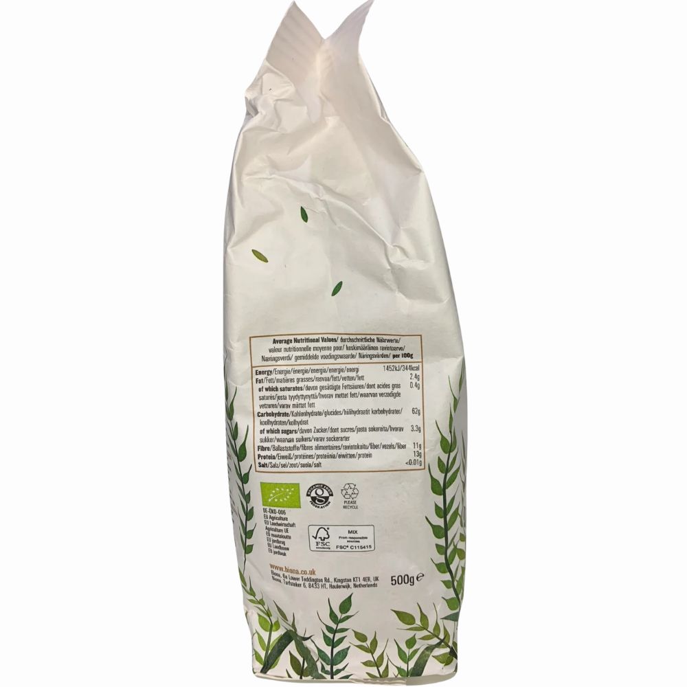 Biona Organic Spelt Penne Wholegrain Pasta 500g