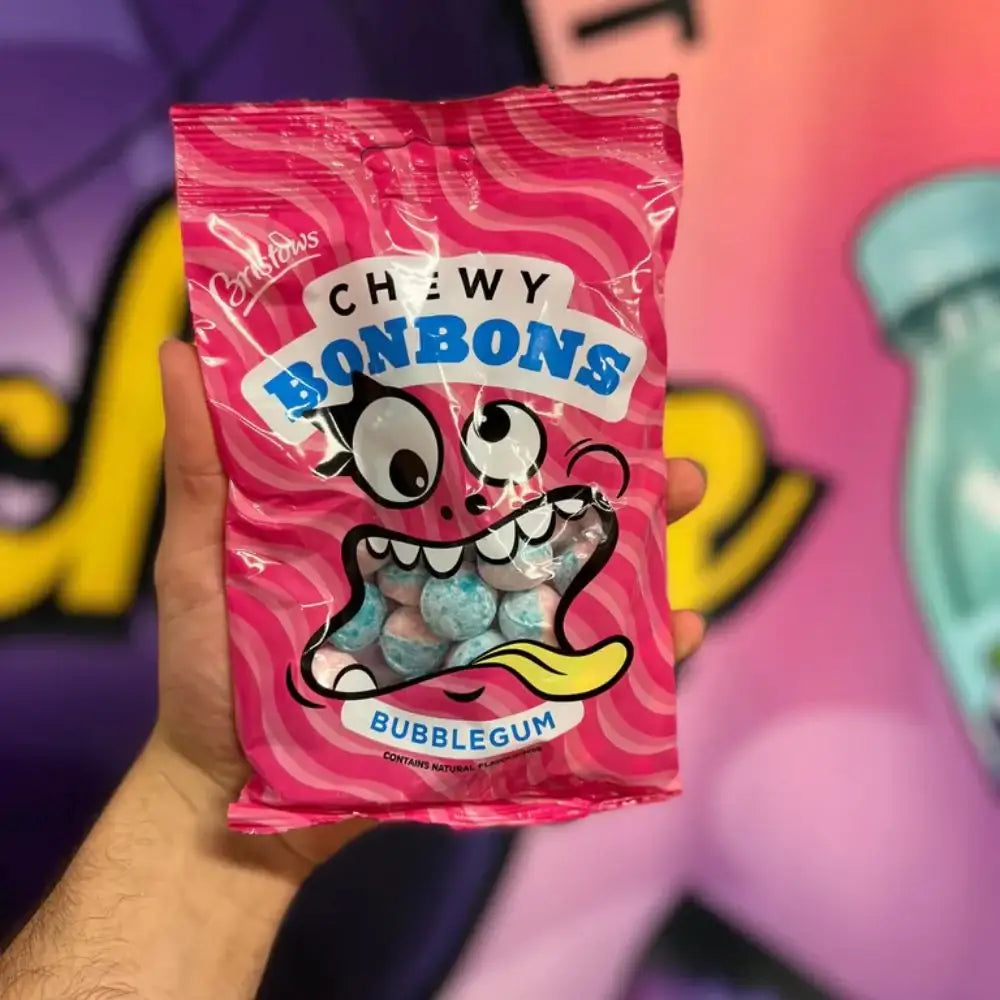 Bristows Chewy Bubblegum Bon Bons 150G