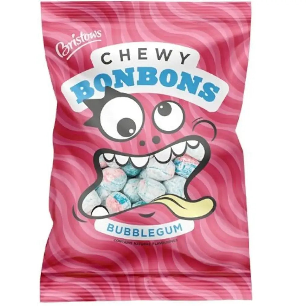 Bristows Chewy Bubblegum Bon Bons 150G