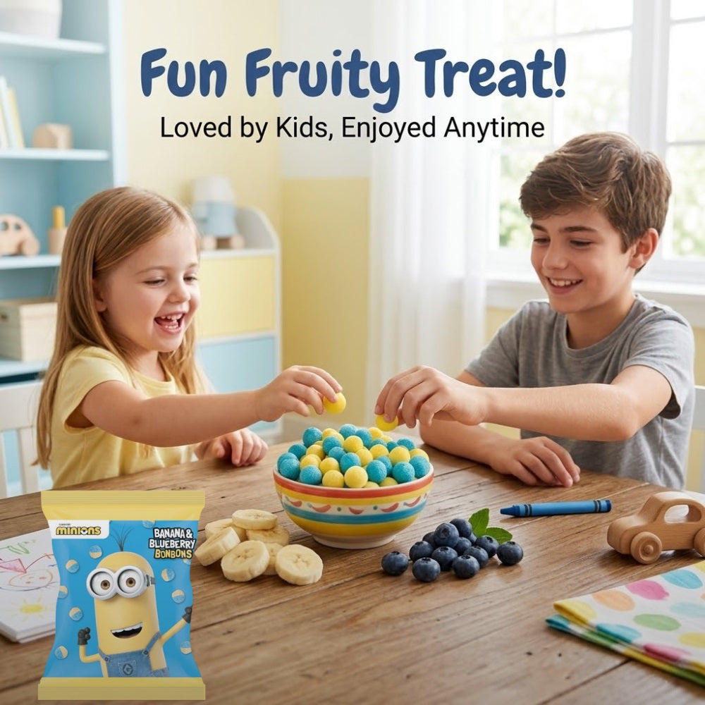 Bristow's Minions Bon Bons  Banana and Blueberry 90g