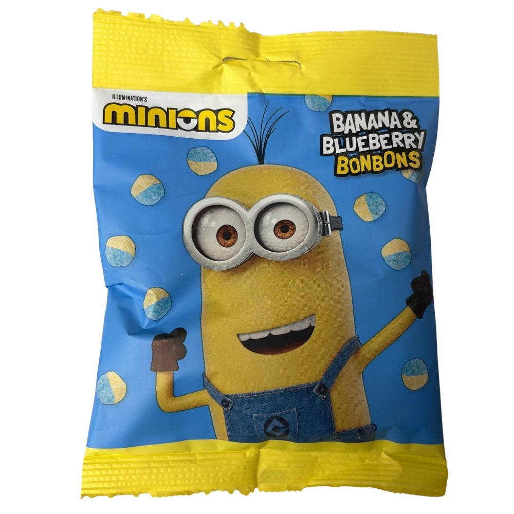 Bristow's Minions Bon Bons Banana and Blueberry Flavors 90g Bag