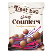 Galaxy Counters smooth milk chocolate pieces 78g treat bag
