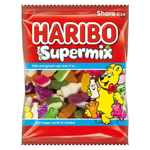 Haribo Super Mix Flavour Gummy Candies 160g