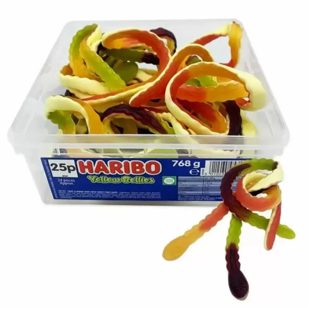 Haribo Yellow Bellies 24pcs Tub 768g