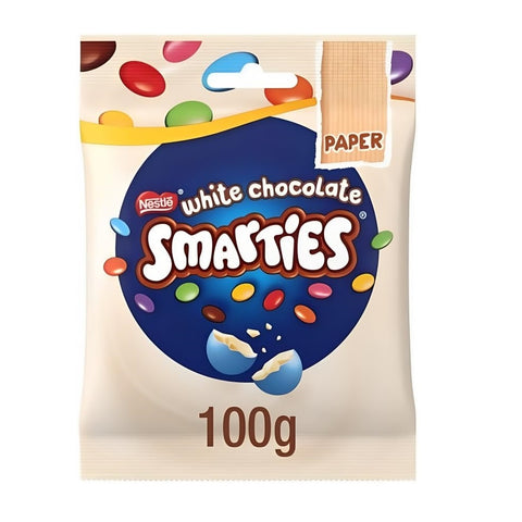 Nestle Smarties White Chocolate 100g