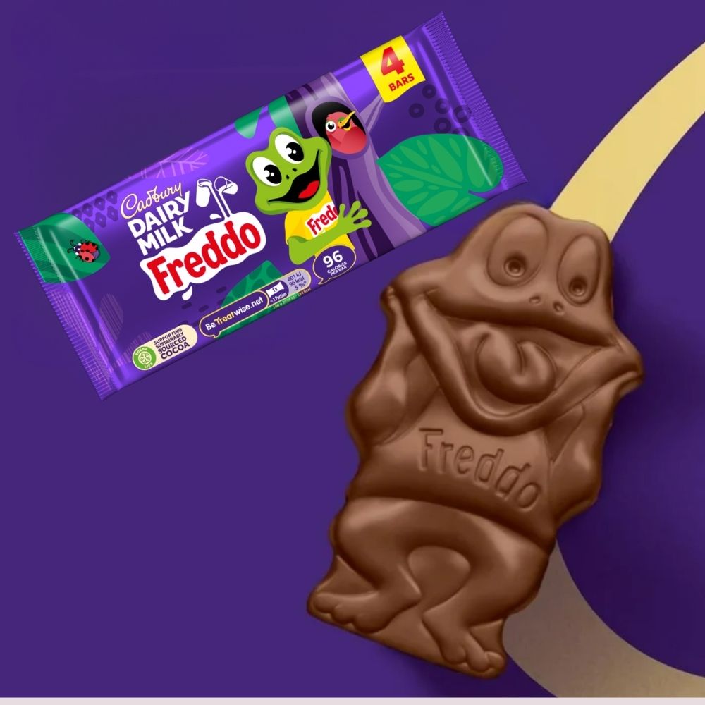C'bury Freddo Chocolate Bar 4pk 72g