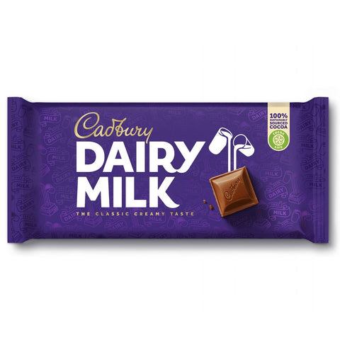 Cadbury Dairy Milk Chocolate 180g