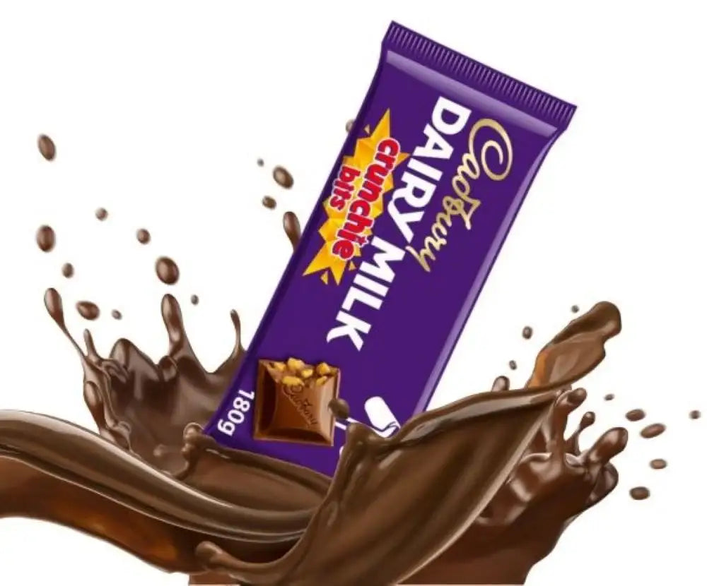 C'bury Dairy Milk Crunchie Chocolate Bar 180g