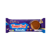 Cadbury Timeout Roundie Biscuits 150g – crisp biscuits covered with smooth Cadbury milk chocolate.