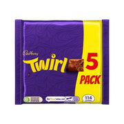 Cadbury Twirl Chocolate Bar 5pk (108g) product image