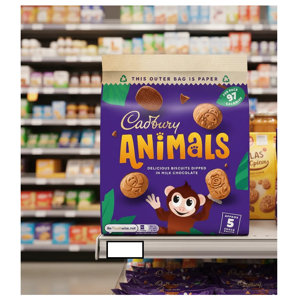 C'bury Animals Mini Biscuits 99.5g
