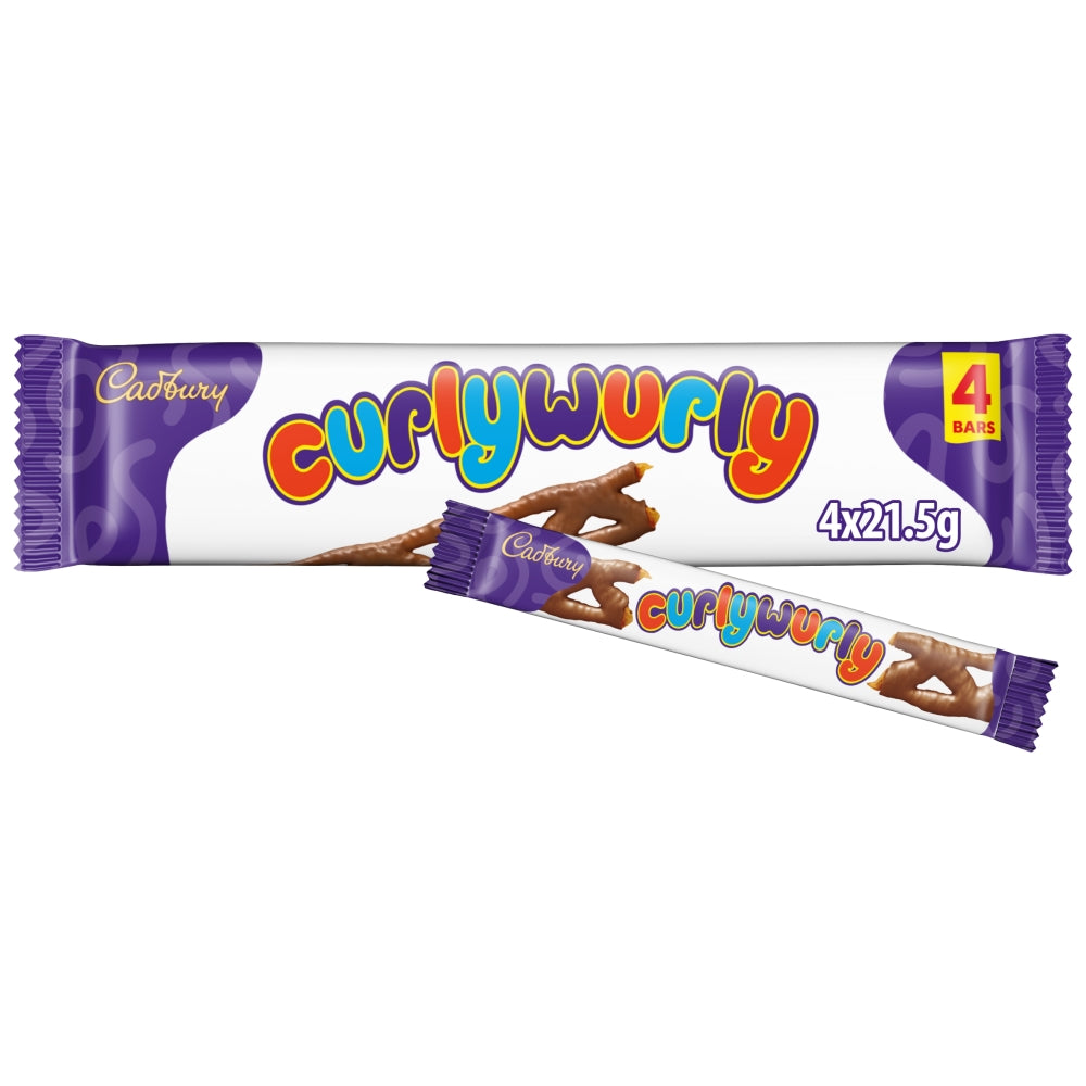 C'bury Curly Wurly Chocolate 4pk 86g