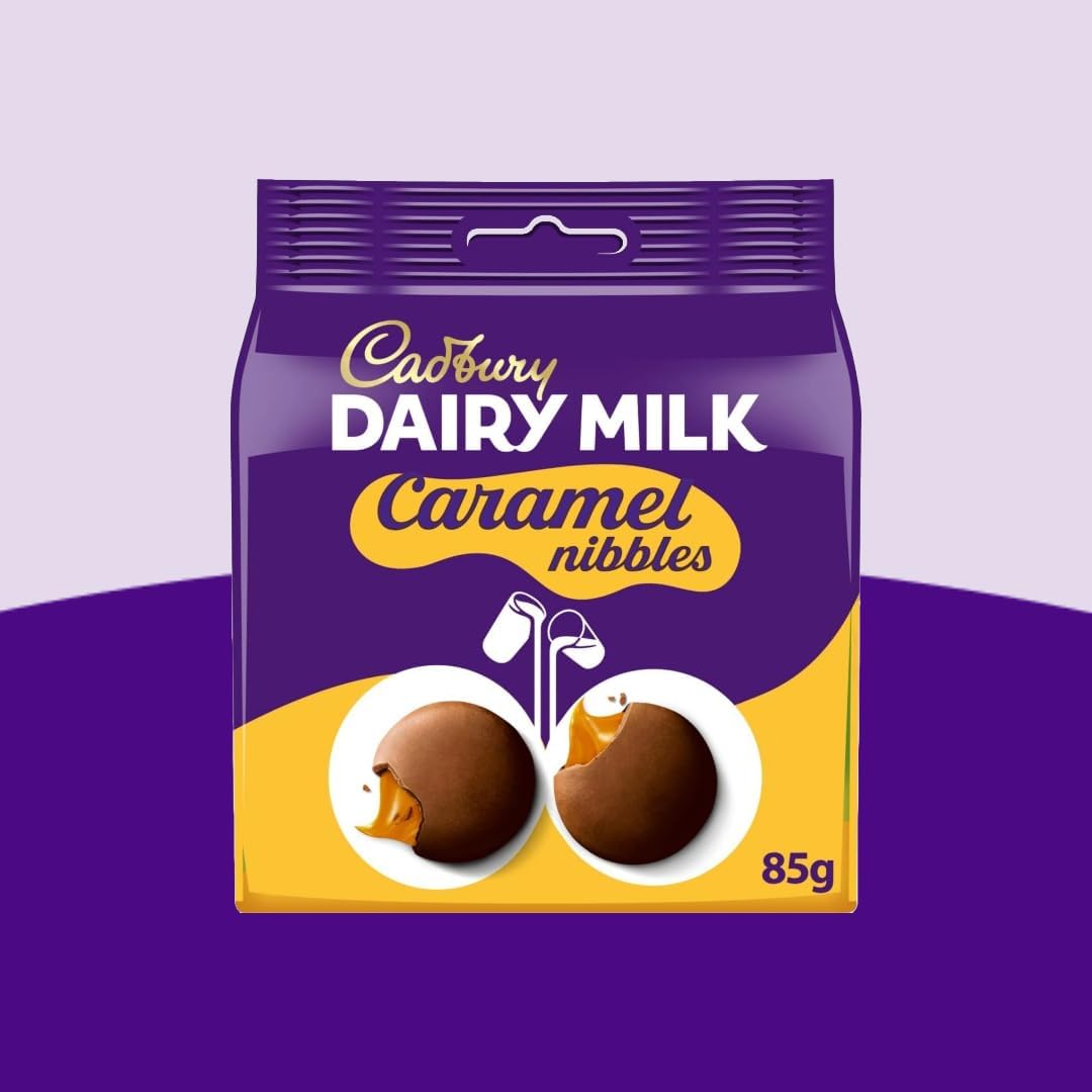 C'bury Dairy Milk Caramel Nibbles Bag 85g