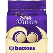Cadbury White Buttons Chocolate Bag 85g