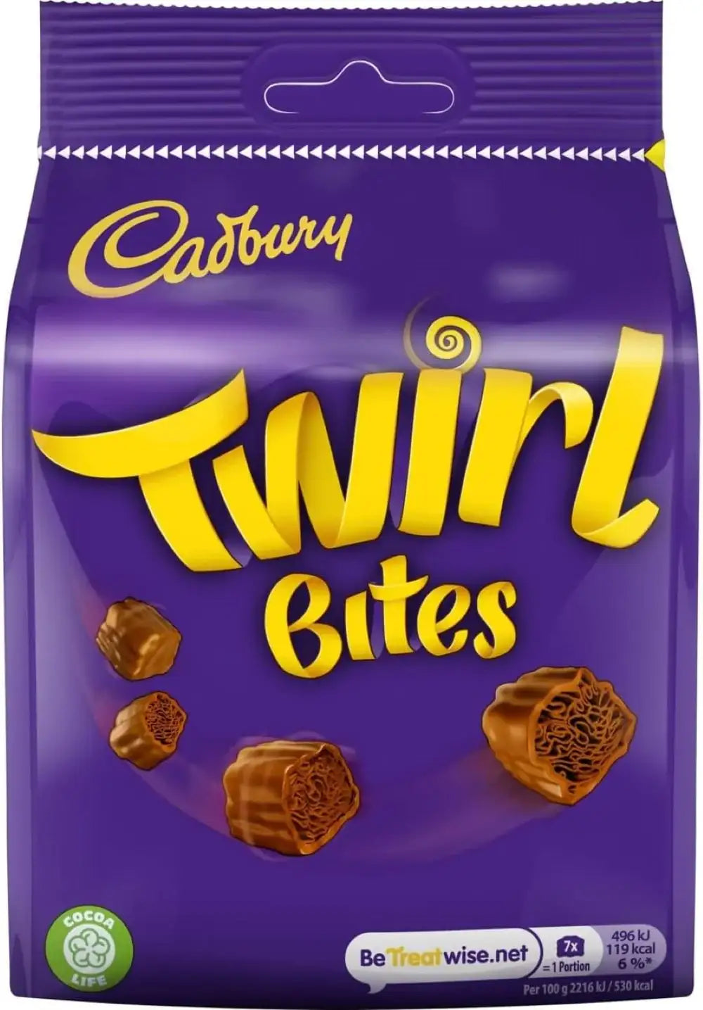 C'bury Twirl Bites Chocolate Bag 85g