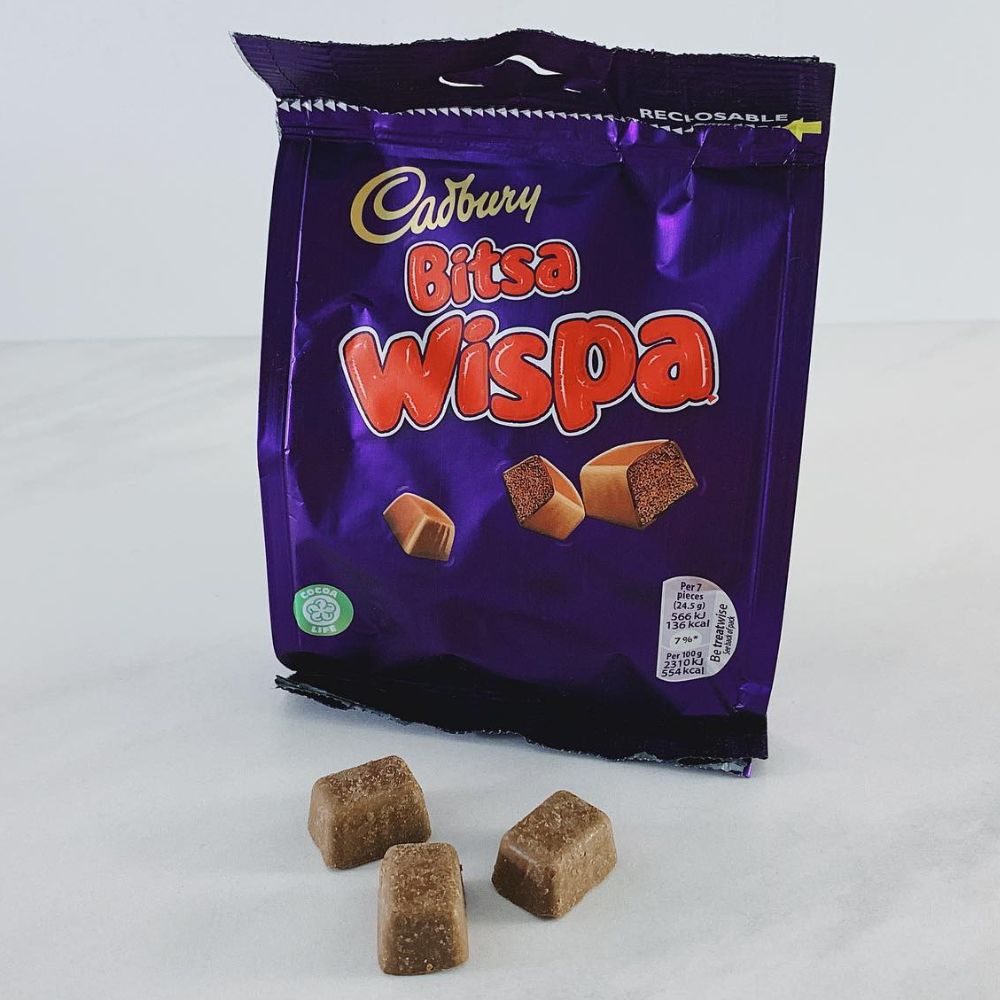 C'bury Bitsa Wispa Chocolate Sharing Bag 100g (Pack of 1)
